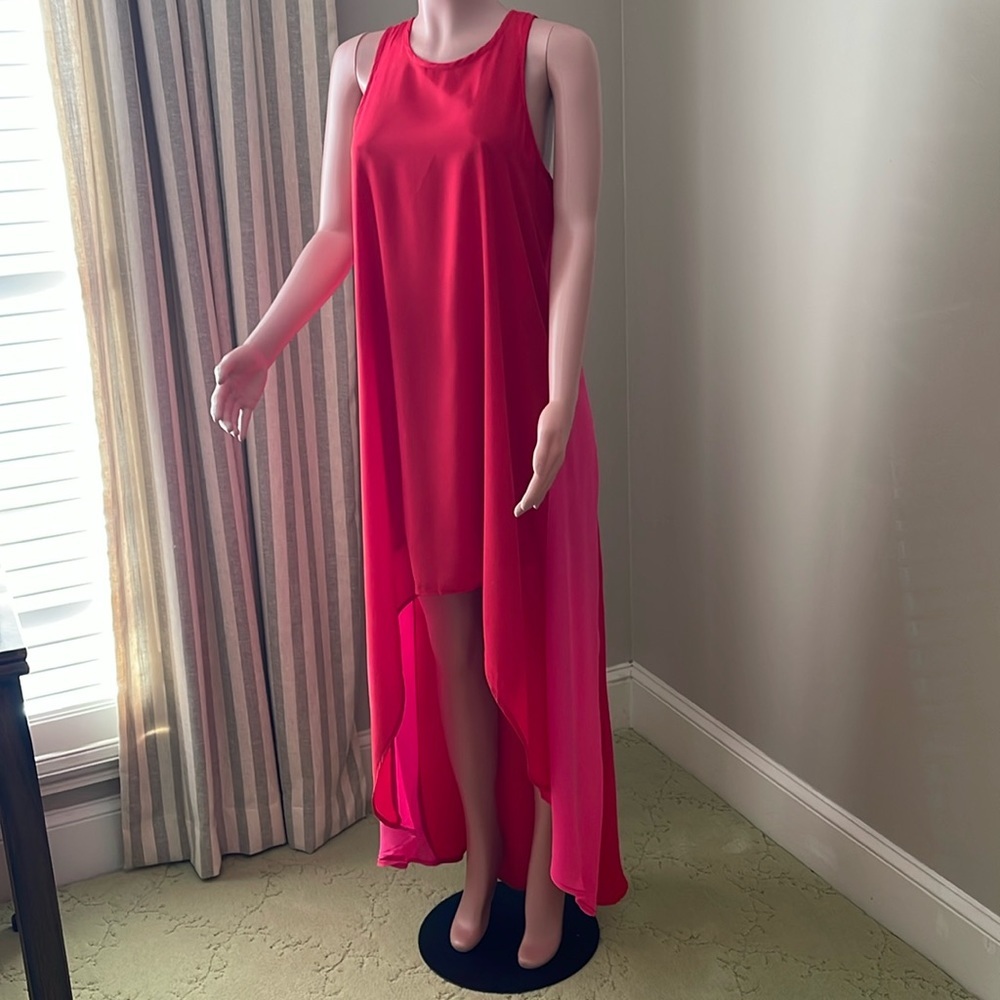 Long cocktail/evening dress by Asher in size large.